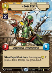 Boba Fett - For a Price - 716 - Rare (Hyperspace Foil) - A Lawless Time