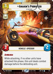 Anakin's Podracer - So Wizard! - 721 - Legendary (Hyperspace Foil) - A Lawless Time