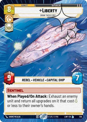 Liberty - Draw Their Fire! - 726 - Legendary (Hyperspace Foil) - A Lawless Time