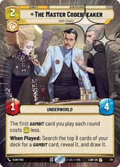 The Master Codebreaker - High Stakes - 731 - Rare (Hyperspace Foil) - A Lawless Time