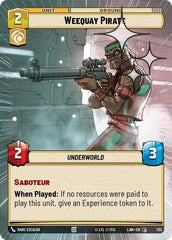 Weequay Pirate - 733 - Common (Hyperspace Foil) - A Lawless Time