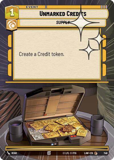 Unmarked Credits - 746 - Common (Hyperspace Foil) - A Lawless Time
