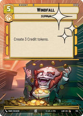 Windfall - 750 - Common (Hyperspace Foil) - A Lawless Time