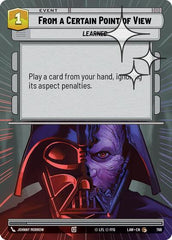 From a Certain Point of View - 766 - Common (Hyperspace Foil) - A Lawless Time