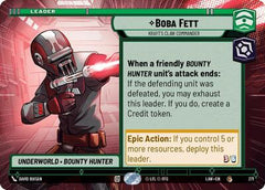 Boba Fett - Krayt's Claw Commander - 271 - Common (Hyperspace) - A Lawless Time
