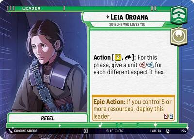 Leia Organa - Someone Who Loves You - 274 - Special (Hyperspace) - A Lawless Time