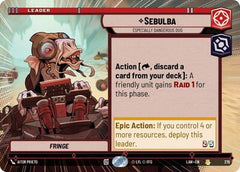 Sebulba - Especially Dangerous Dug - 276 - Rare (Hyperspace) - A Lawless Time