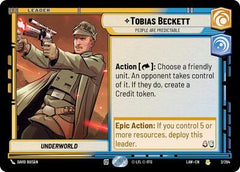 Tobias Beckett - People are Predictable - 2/264 - Rare - A Lawless Time