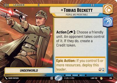 Tobias Beckett - People are Predictable - 266 - Rare (Hyperspace) - A Lawless Time