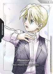 Resource (RP-030) (Premium Accessory Set - Mobile Suit Gundam Wing) - RP-030 - PROMO - Promotional Resource Tokens