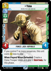 Yoda - Begun, the Clone War Has - 14/84 - Rare - Twin Suns