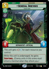 General Grievous - Crush Them! - 50/84 - Rare - Twin Suns