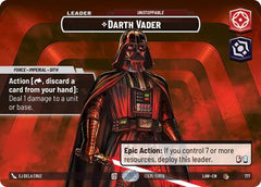 Darth Vader - Unstoppable - 777 - Common (Showcase) - A Lawless Time