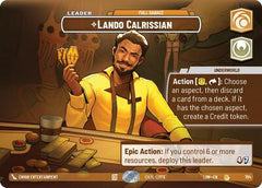 Lando Calrissian - Full Sabacc - 784 - Rare (Showcase) - A Lawless Time