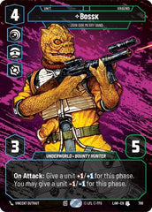 Bossk - Join Our Merry Band - 786 - Uncommon (Prestige) - A Lawless Time