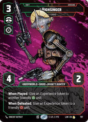 Highsinger - Deadly Droid - 787 - Rare (Prestige) - A Lawless Time