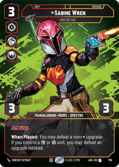 Sabine Wren - Spectre Five - 796 - Uncommon (Prestige) - A Lawless Time