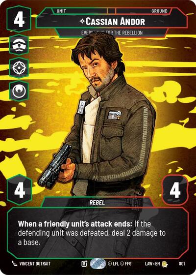Cassian Andor - Everything for the Rebellion - 801 - Rare (Prestige) - A Lawless Time