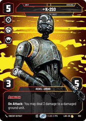 K-2S0 - Locking the Vault - 802 - Rare (Prestige) - A Lawless Time