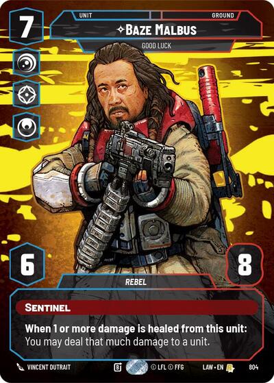 Baze Malbus - Good Luck - 804 - Rare (Prestige) - A Lawless Time