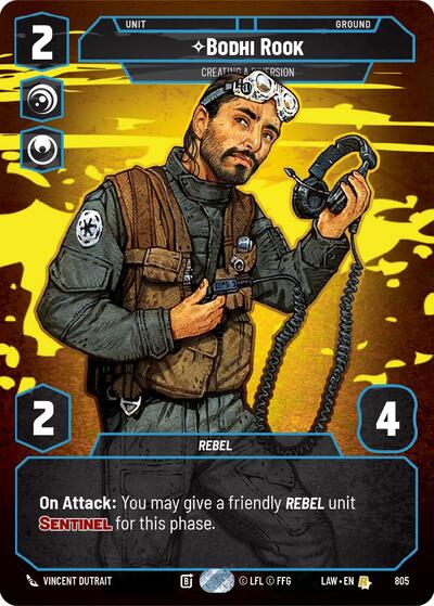 Bodhi Rook - Creating a Diversion - 805 - Rare (Prestige) - A Lawless Time