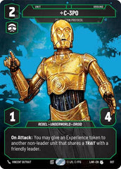 C-3PO - Translation Protocol - 807 - Uncommon (Prestige) - A Lawless Time