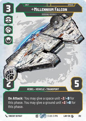 Millennium Falcon - Dodging Patrols - 812 - Uncommon (Prestige) - A Lawless Time