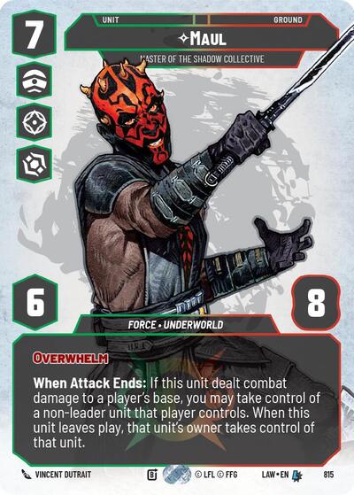 Maul - Master of the Shadow Collective - 815 - Legendary (Prestige) - A Lawless Time