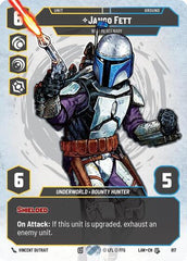 Jango Fett - Wily Mercenary - 817 - Uncommon (Prestige) - A Lawless Time