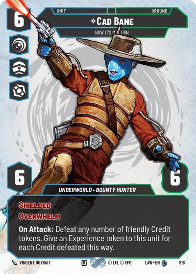 Cade Bane - Now It's My Turn - 818 - Legendary (Prestige) - A Lawless Time