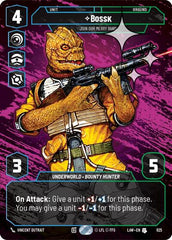 Bossk - Join Our Merry Band - 825 - Uncommon (Prestige Foil) - A Lawless Time