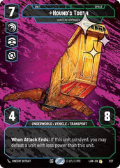 Hound's Tooth - Hunters' Approach - 827 - Rare (Prestige Foil) - A Lawless Time