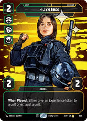Jyn Erso - Take the Next Chance - 839 - Rare (Prestige Foil) - A Lawless Time