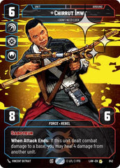 Chirrut Imwe - I Don't Need Luck - 842 - Rare (Prestige Foil) - A Lawless Time