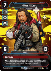 Baze Malbus - Good Luck - 843 - Rare (Prestige Foil) - A Lawless Time