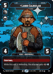 Lando Calrissian - Eyes Open - 848 - Special (Prestige Foil) - A Lawless Time