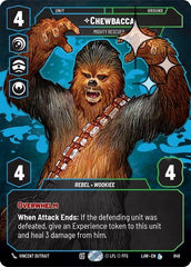 Chewbacca - Mighty Rescuer - 849 - Legendary (Prestige Foil) - A Lawless Time