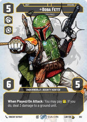 Boba Fett - For a Price - 852 - Rare (Prestige Foil) - A Lawless Time