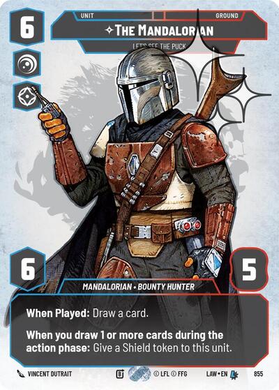 The Mandalorian - Let's See The Puck - 855 - Legendary (Prestige Foil) - A Lawless Time