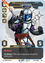 Jango Fett - Wily Mercenary - 856 - Uncommon (Prestige Foil) - A Lawless Time
