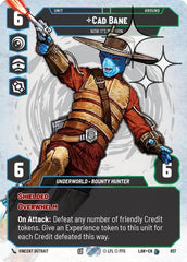 Cade Bane - Now It's My Turn - 857 - Legendary (Prestige Foil) - A Lawless Time