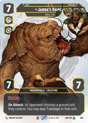 Jabba's Rancor - Snack Time! - 861 - Uncommon (Prestige Foil) - A Lawless Time