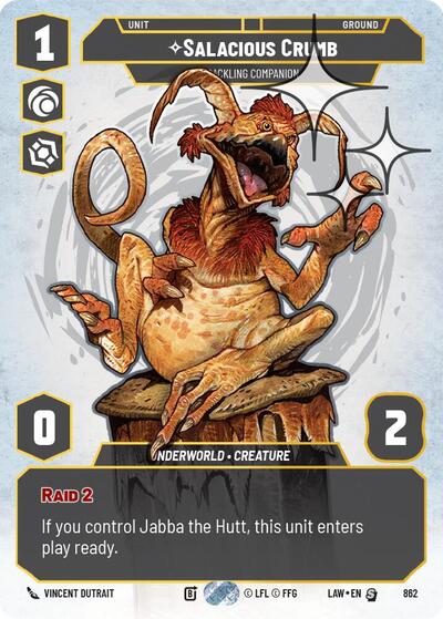 Salacious Crumb - Cackling Companion - 862 - Special (Prestige Foil) - A Lawless Time