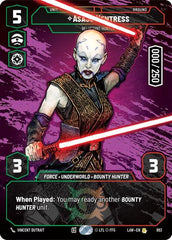 Asajj Ventress - Reluctant Hunter (Serialized) - 863 - Rare - A Lawless Time