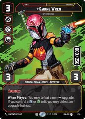 Sabine Wren - Spectre Five (Serialized) - 874 - Uncommon - A Lawless Time