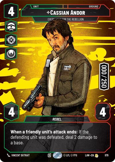 Cassian Andor - Everything for the Rebellion (Serialized) - 879 - Rare - A Lawless Time