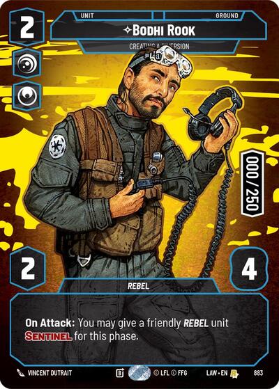 Bodhi Rook - Creating a Diversion (Serialized) - 883 - Rare - A Lawless Time