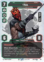 Maul - Master of the Shadow Collective (Serialized) - 893 - Legendary - A Lawless Time
