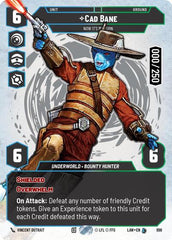 Cad Bane - Now It's My Turn (Serialized) - 896 - Legendary - A Lawless Time
