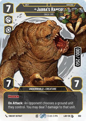 Jabba's Rancor - Snack Time! (Serialized) - 900 - Uncommon - A Lawless Time